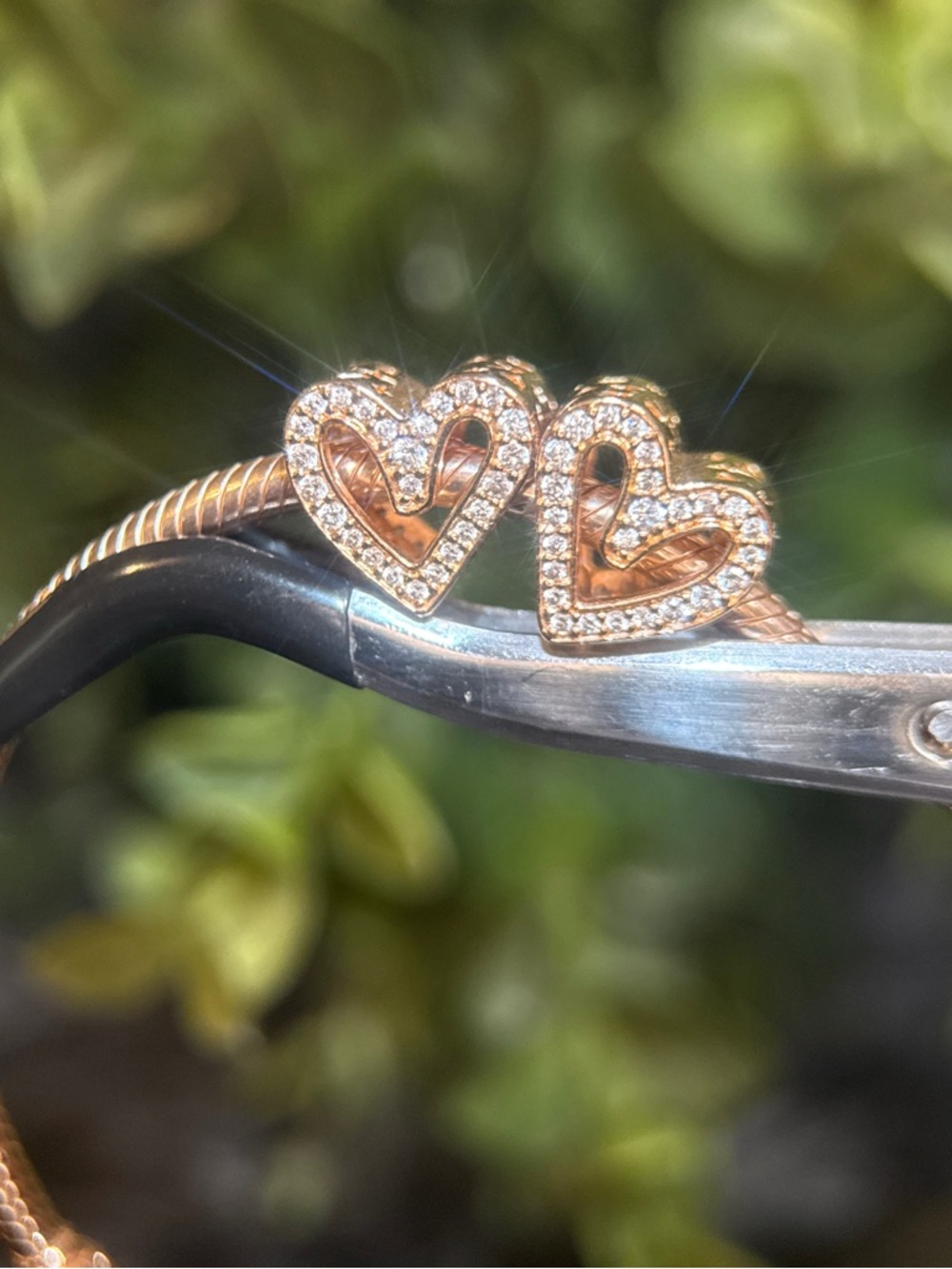 Pandora Rose Gold Heart Charm Bracelet - Picture 4 of 7